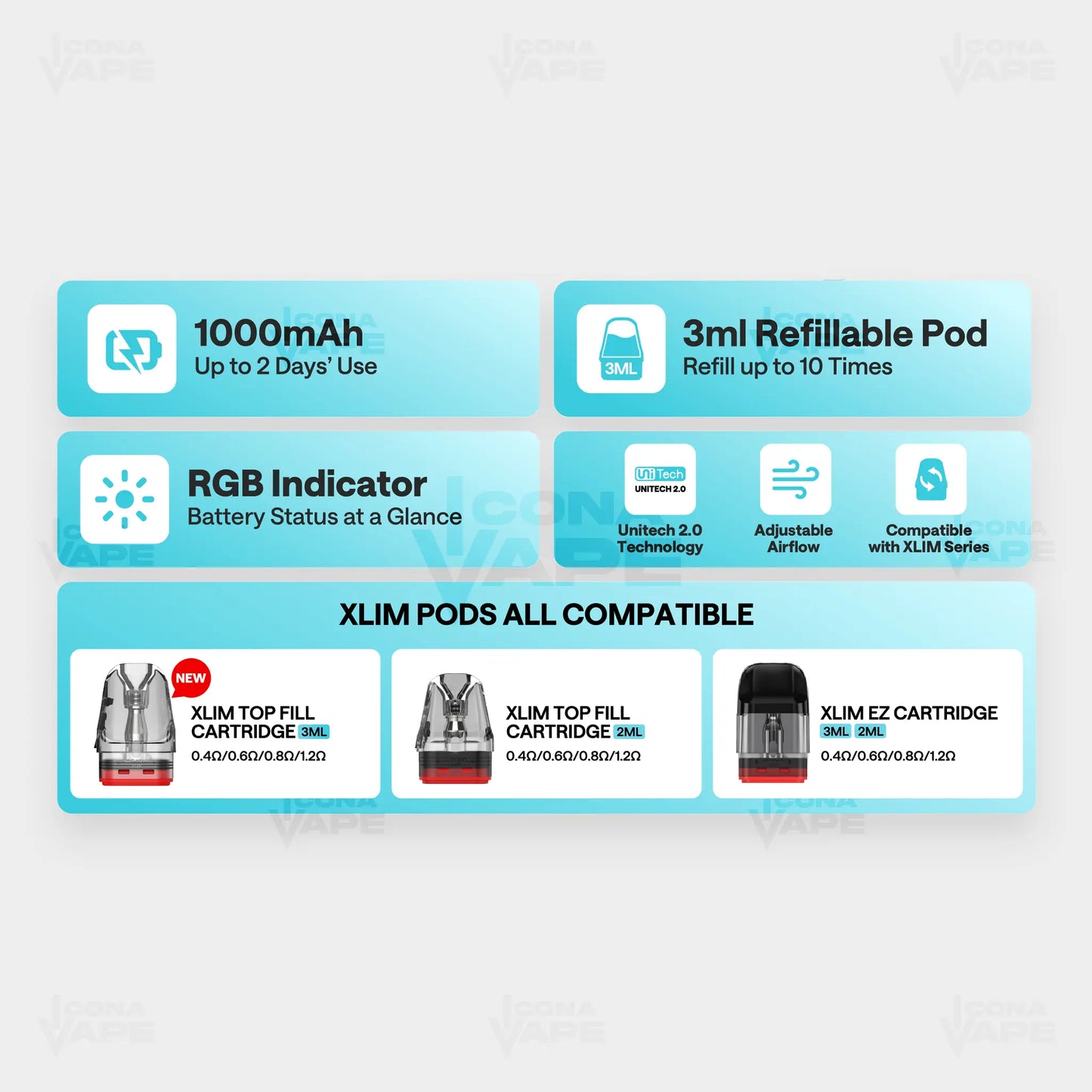 OXVA XLIM GO LITE POD KIT