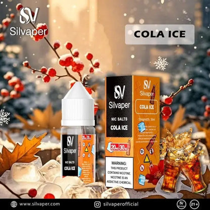 Silvaper Salt Nicotine 30ml E-liquid - Iced Cola - E-liquid - Vapes Uae