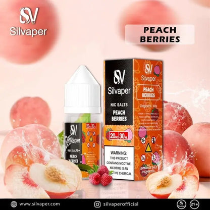 Silvaper Salt Nicotine 30ml E-liquid - Strawberry Kiwi - E-liquid - Vapes Uae