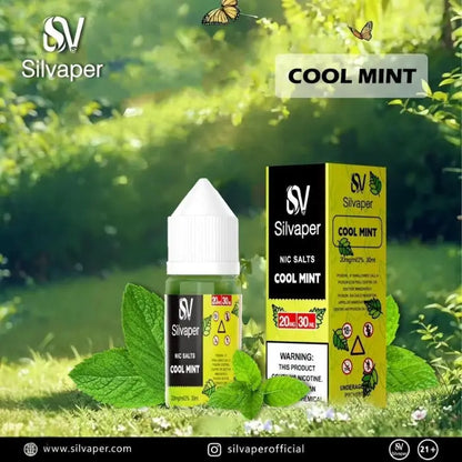 Silvaper Salt Nicotine 30ml E-liquid - Cool Mint - E-liquid - Vapes Uae