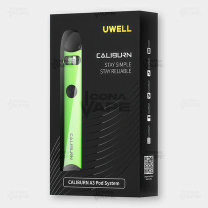 UWELL Caliburn A3 Pod Kit 13W – 520mAh Refillable Pod System