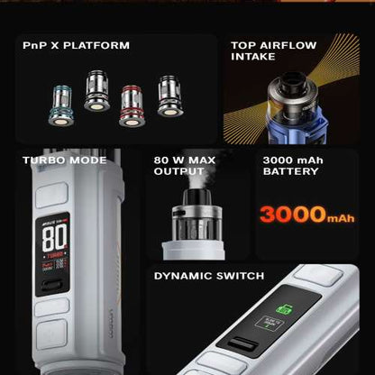 Voopoo Argus Pro 2 Pod Mod Kit – 80W, 3000mAh with Battery