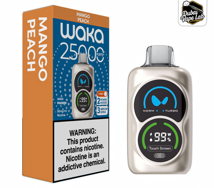 Waka PA25000 Disposable Vape – 25,000 Puffs, Dual Mode | Dubai UAE