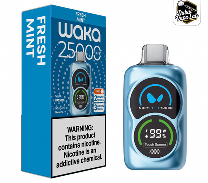 Waka PA25000 Disposable Vape – 25,000 Puffs, Dual Mode | Dubai UAE
