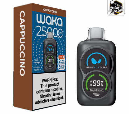 Waka PA25000 Disposable Vape – 25,000 Puffs, Dual Mode | Dubai UAE