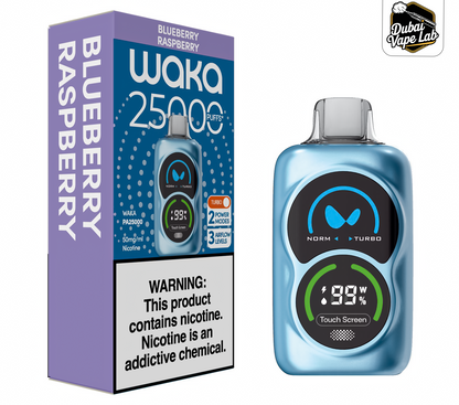 Waka PA25000 Disposable Vape – 25,000 Puffs, Dual Mode | Dubai UAE