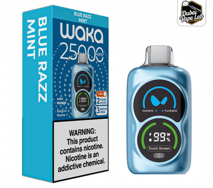 Waka PA25000 Disposable Vape – 25,000 Puffs, Dual Mode | Dubai UAE