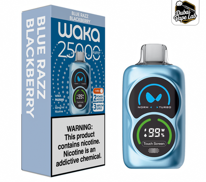Waka PA25000 Disposable Vape – 25,000 Puffs, Dual Mode | Dubai UAE