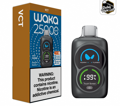 Waka PA25000 Disposable Vape – 25,000 Puffs, Dual Mode | Dubai UAE