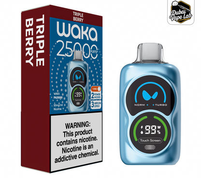 Waka PA25000 Disposable Vape – 25,000 Puffs, Dual Mode | Dubai UAE