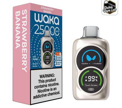 Waka PA25000 Disposable Vape – 25,000 Puffs, Dual Mode | Dubai UAE