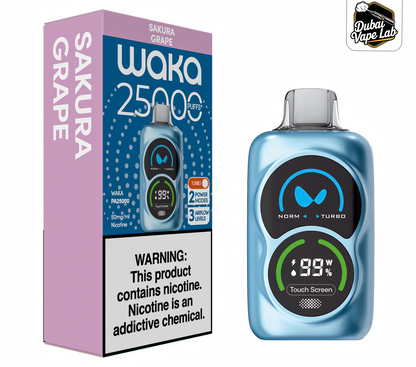 Waka PA25000 Disposable Vape – 25,000 Puffs, Dual Mode | Dubai UAE